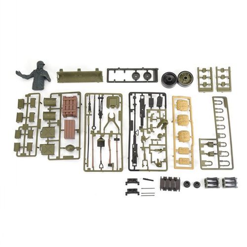 Fbil-Sac De Pièces De Soldat En Plastique Précieux, Pour 1/16 Henglong Precious 3898-1 Usa Sherman Safea3 Rc