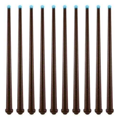 Baguettes De Magicien Lumineuses 10 Pièces, Accessoire De Déguisement De Fête Pour Mascarade Cosplay