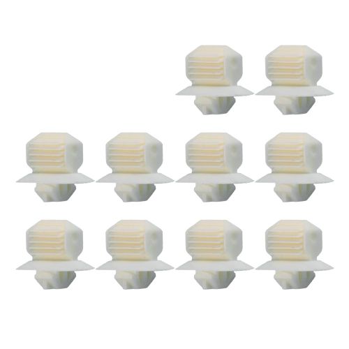 Ensemble De Fixations De Pare-Brise De Voiture, 10 Pièces, Blanc, Clip De Fixation Pour Les Fenêtres, Adapté À La Volkswagen Polo Bora Tiguan Beetle Golf Jetta