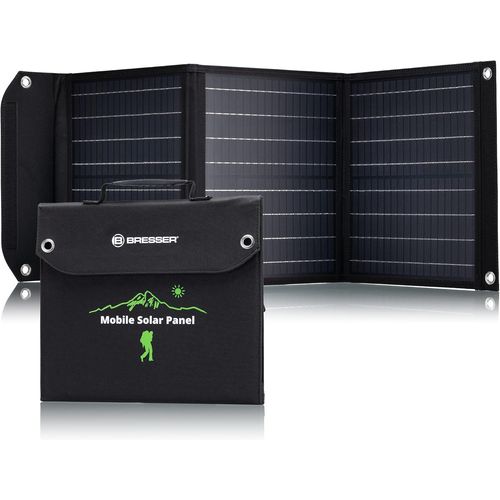 Chargeur Solaire 40 W Avec 1 Port Cc Et 3 Ports Usb-A Avec Pr Usb-A Avec Qc3.0 Pour Charge Rapide, Panneau Solaire Comme Chargeur Pour Smartphones, Banques D'alimentation, Etc.