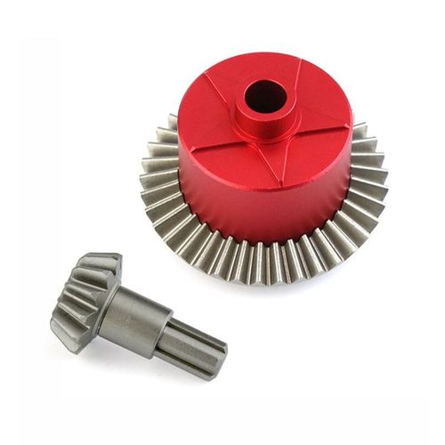 Engrenage Différentiel Avant En Métal, 1 Pièce, Pour Arrma 1/8 1/10 Granit Katun Avenger Wotex Argent
