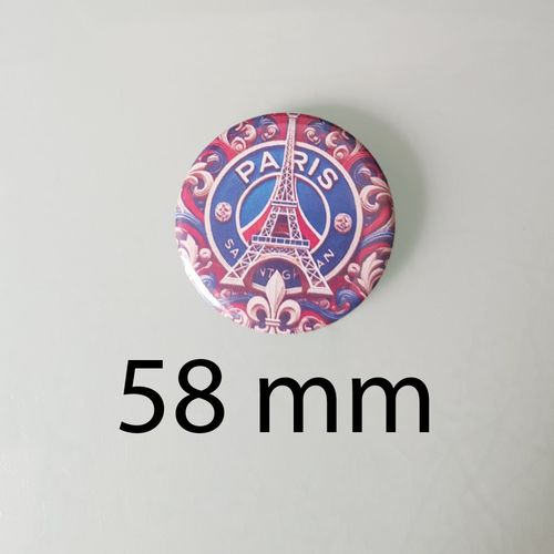 🎯 Le Badge Collector 58 Mm – L’Esprit Psg Dans Le Creux De La Main !