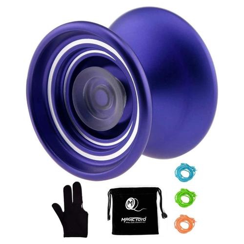 Yoyo K7 Professionnel En Métal Pour Débutants Et Enfants, Avec 3 Cordes, Cadeau, Sac, Gant, Fbil-Magicyoyo