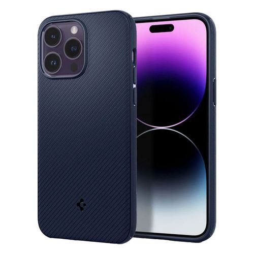 Spigen Coque Arrière Magsafe Armor Iphone 14 Pro Max Blue