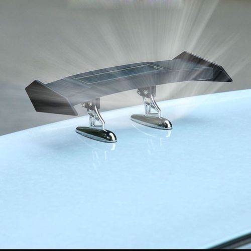 Mini Becquet Arrière À Led Avec Capteur De Vibrations Et Frein Solaire