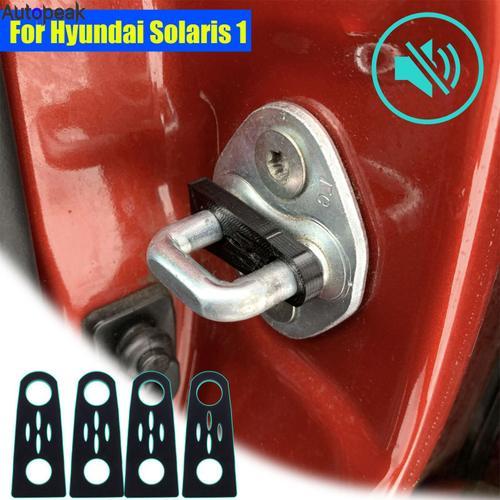Tampon De Verrouillage De Porte Pour Hyundai Solaris 1 2010 ? 2017, Amortisseur Sonore, Stop-Cliquetis, Vis Insonorisées, Silencieux