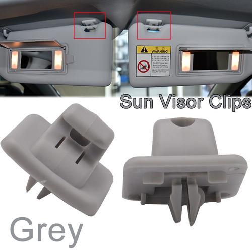 Clips De Suspension Pour Pare-Soleil Intérieur, 2 Pièces, Support De Toit Ouvrant Pour Citroën Ds3 Xsara Picasso C5 C8 Pour Toyota Aygo