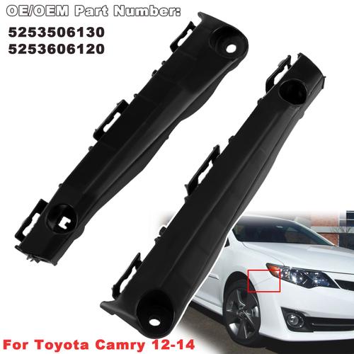 Supports De Retenue De Pare-Chocs Avant Pour Toyota Camry 2012 ? 2014, Paire Gauche Droite, Support De Montage De Faisceau, 5253606120 5253606130