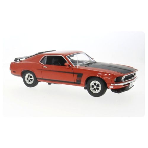 Ford Mustang rouge /noir mat 1969 1/18 Welly
