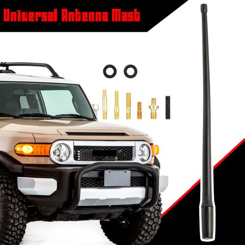 Antenne Aérienne 13 Pouces Pour Jeep Wrangler Jk Jku Jl Jlu Rubicon Sahara Gladiator, Adaptateur De Mât De Réception, Accessoires De Voiture 2007 ? 2021