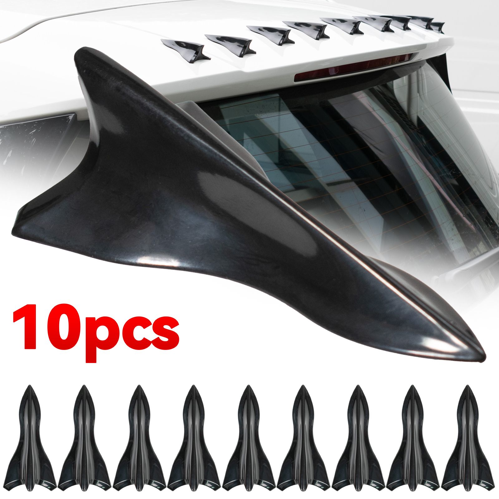 Antenne Universelle De Coffre De Voiture, Diffuseur D'ailero... - 2