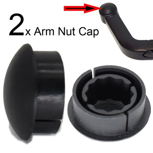 2 Clips De Couvercle D'écrou De Bras D'essuie-Glace Avant Et Arrière Pour Land Rover Discovery 3 & 4 2004-2006 Pour Range Rover Sport 05-13