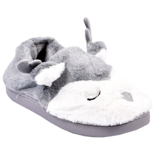 Pantoufle Chausson Fantaisie Md8699 Gris
