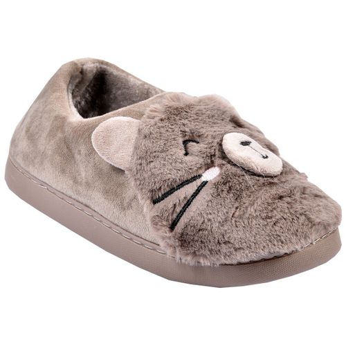 Pantoufle Chausson Fantaisie Md8726 Marron