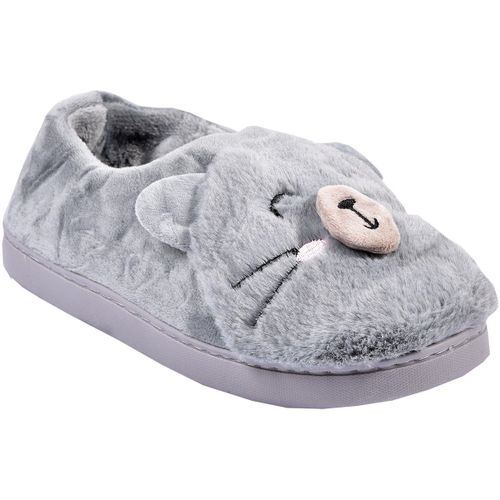Pantoufle Chausson Fantaisie Md8726 Gris