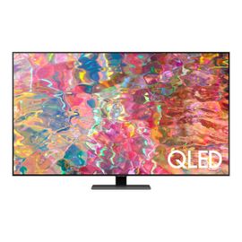 Samsung QE55Q80BAT - 55" Q80B Series TV LCD rétro-éclairée par LED - QLED - Smart TV - Tizen OS - 4K UHD (2160p) 3840 x 2160 - HDR - Quantum Dot - carbone argent
