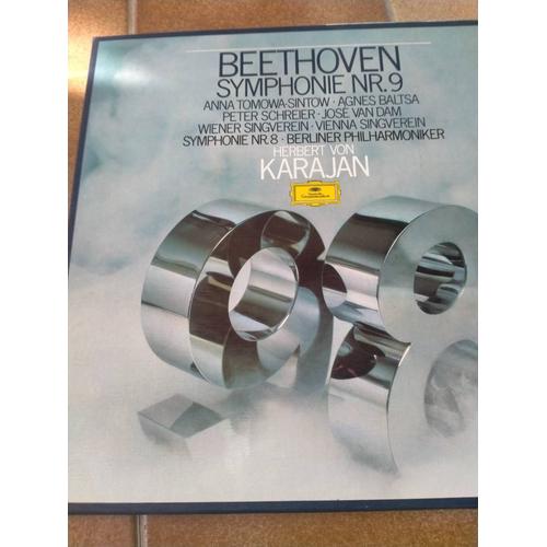 Coffret 2 Vinyles 33 T Beethoven Symphonie 9