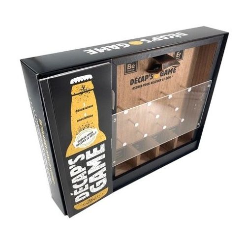 Décap's Game - Oserez-Vous Relever Le Défi ?Coffret Avec 1 Décapsuleur Mural Et 1 Livret De Défis