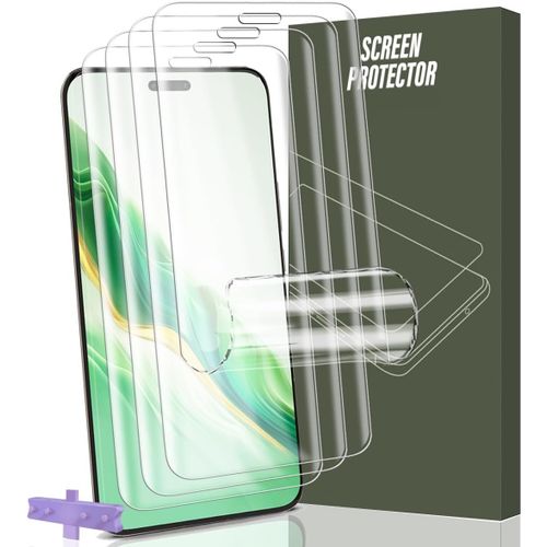 4 Pièces Protection D'écran Pour Honor Magic 6 Pro, Protection Film Honor Magic 6 Pro Tpu Flexible, Hd Clair Doux Transparent Film De Protection D'écran Pour Honor Magic 6 Pro (Pas[Trempe9489]