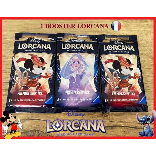 Disney Lorcana Booster Cartes En Version Française " Ravensburger"