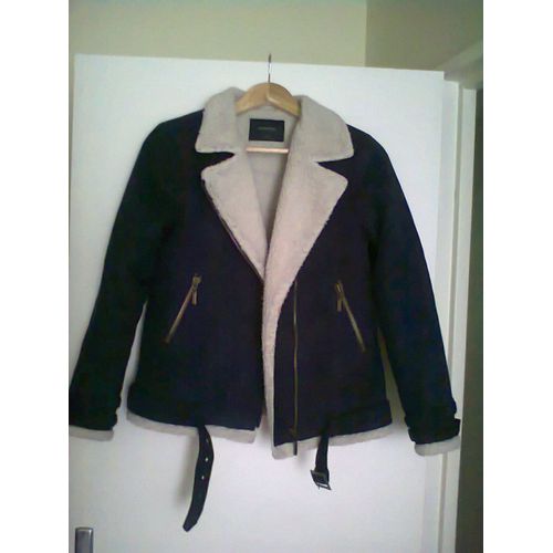 Très Beau Blouson D¿Hiver Fourré Unisexe Petite Taille S