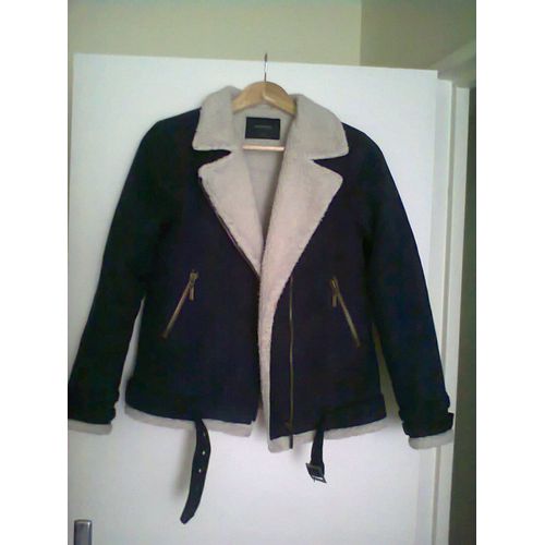 Très Beau Blouson D¿Hiver Fourré Unisexe Petite Taille S