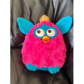 Peluche Furby rose et bleue ultra douce 17 cm