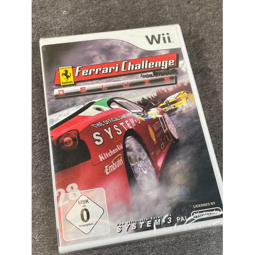 Ferrari Challenge Deluxe Nintendo Wii Boîte Ger Noe