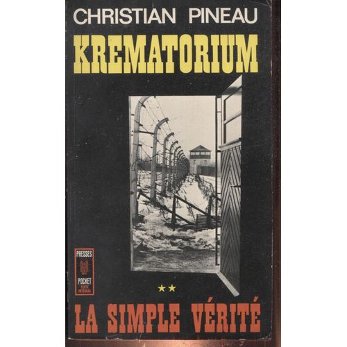 Krematorium - Christian Pineau - Presses Pocket N° 658 - 1969