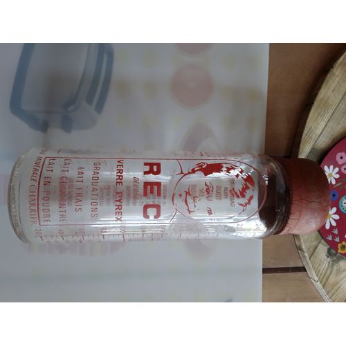 Biberon Ancien Verre Pyrex Rec