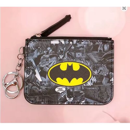 porte-monnaie super-héro cuir PU pour enfant 9x12cm - Batman-3
