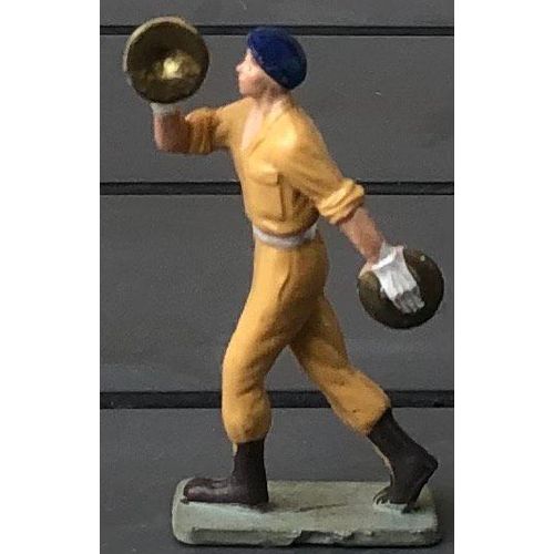 Figurine Cymbales Fantassin Défilé Tenue D'Eté Starlux, Militaria
