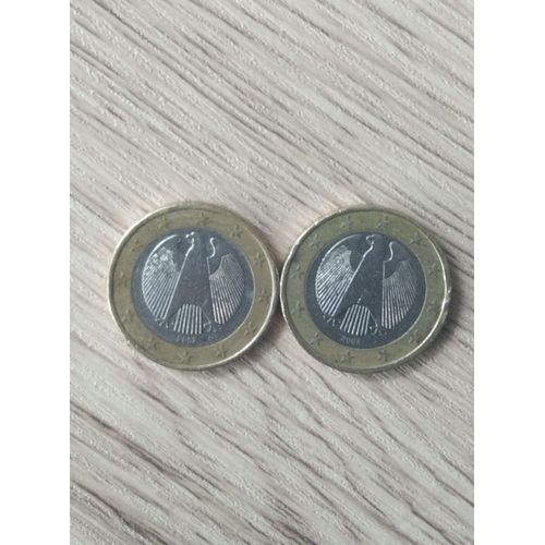 Pièces De 1 Euros 2002 Allemagne