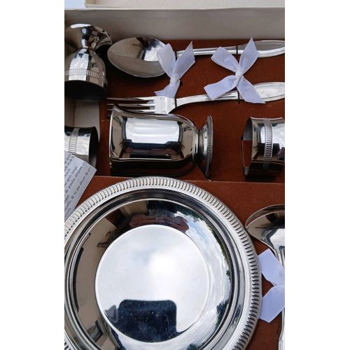 1 Coffret Baptême 7pieces Jean Couzon Orfèvre
