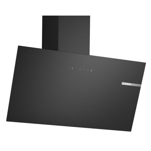 Bosch - Hotte décorative inclinée 80cm 550m3/h noir DWK85DK60