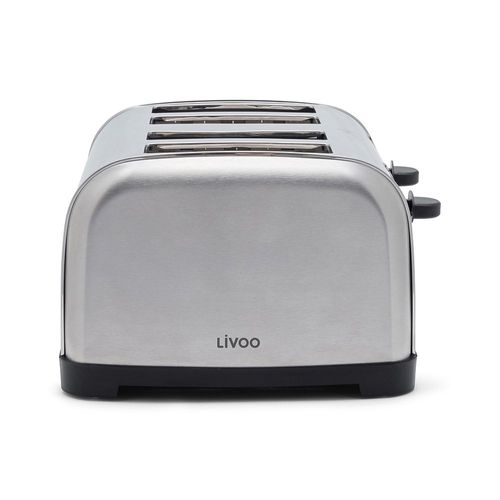 Livoo - Grille-pains 4 fentes 1700w gris DOD197