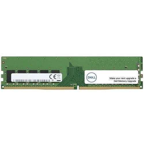 Dell Mémoire 8GB DDR4 UDIMM 2400MHz ECC (2400 MHz, RAM DDR4, DIMM), Mémoire vive, Noir, Vert