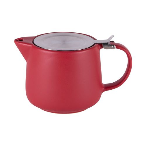 Théière avec filtre Uno 0.9 L rouge