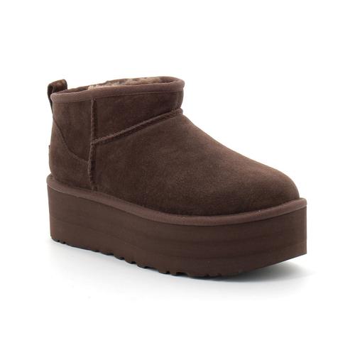 Ugg Botte Classic Ultra Mini Plateforme Marron