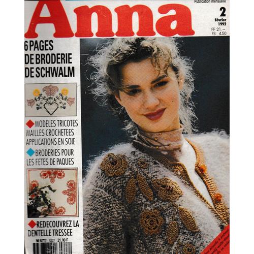 Anna Burda 1992 9202 Broderie De Schwalm