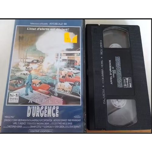 Cassette Vidéo Vhs - Appel D'Urgence - Derek Gibson