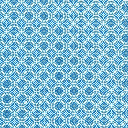 Papertree 50*70 Cm 100 G Mizuki Ivoire/Bleu - Lot De 10 Feuilles