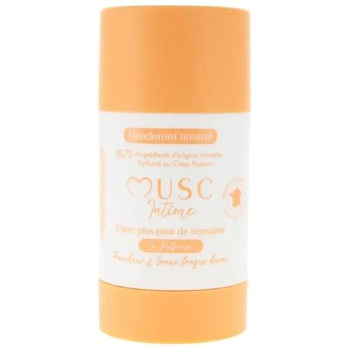Musc Intime Déodorant Naturel Crazy Passion 50 Grammes 