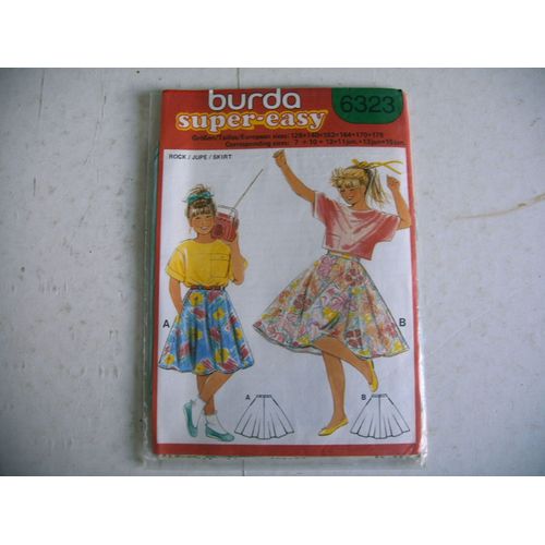 Vintage Patron Mode Burda N° 6323
