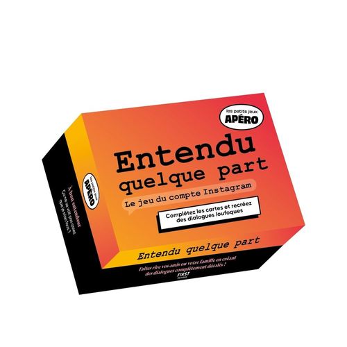 Petit Apéro Entendu Quelque Part