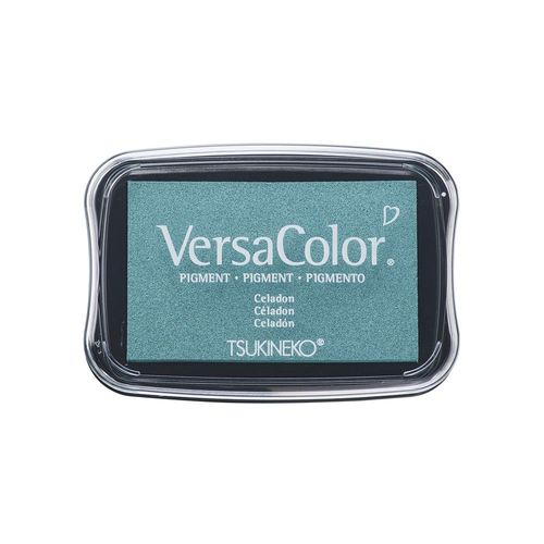 Versa Color Tampon Encreur Pigmenté, Celadon, 9,6x6,3x1,8cm