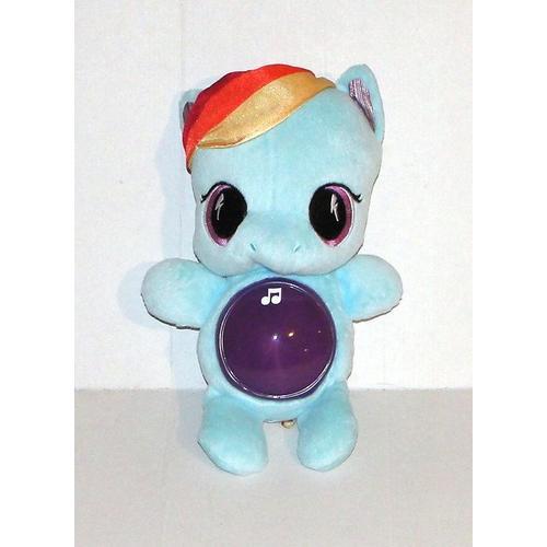 Veilleuse Musicale My Little Pony Doudou Peluche Lumineuse Et Sonore Hasbro Playskool 24cm