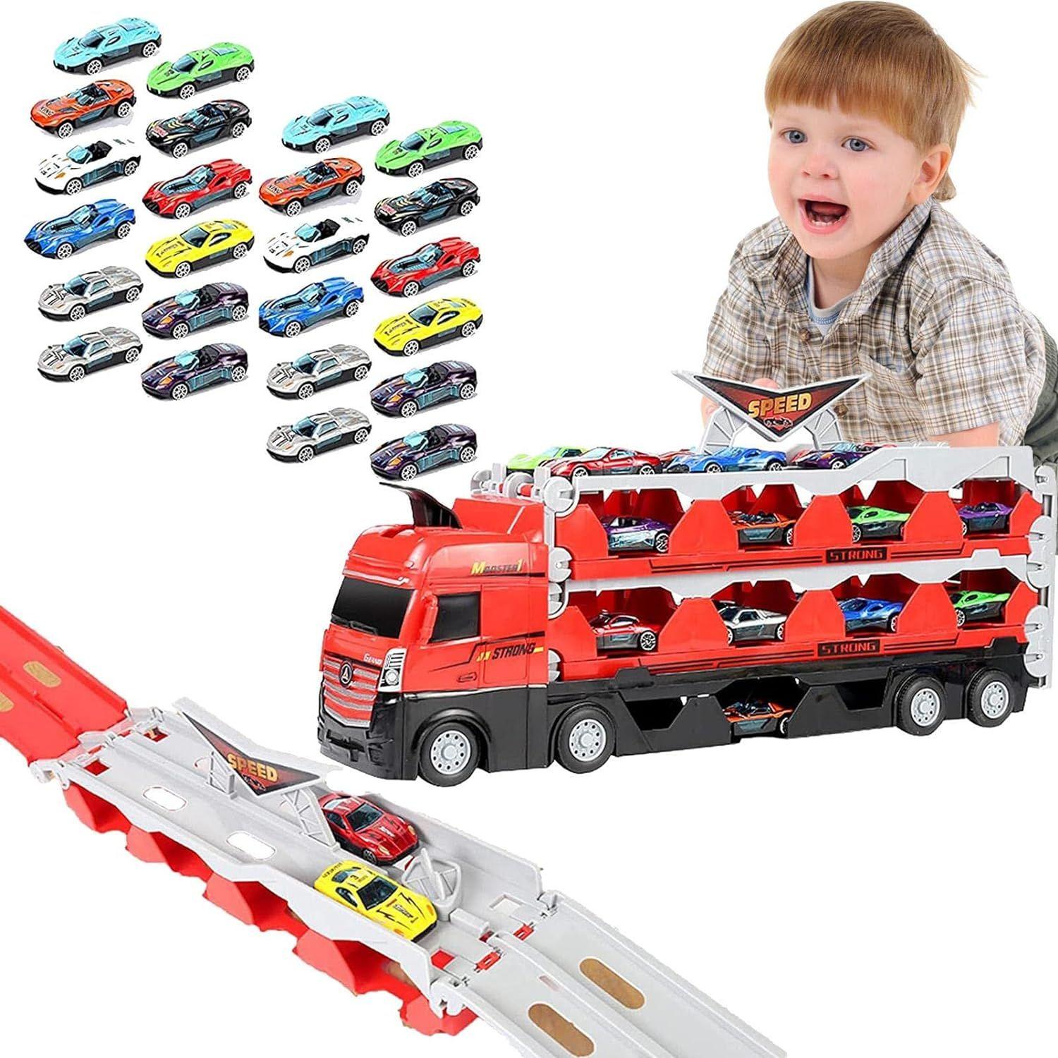 jouet rc camions de remorquage télécommande jouet camion remorque