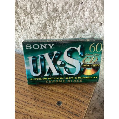 Cassette Audio Vierge Sony UX-S Chrome 60