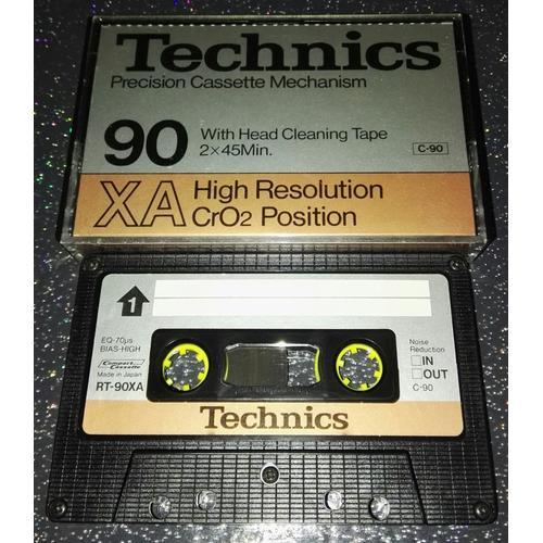 Cassette audio TECHNICS XA-90 CrO2